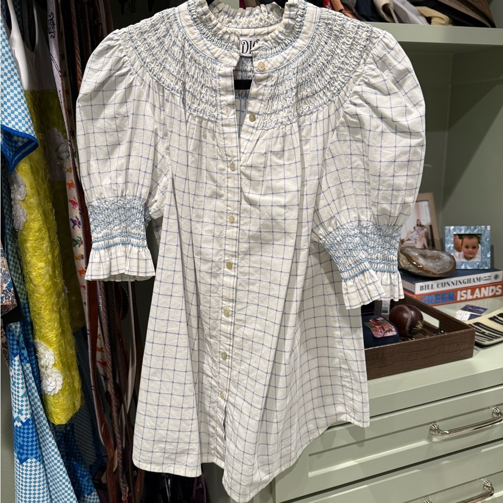Andion cotton grid top size large